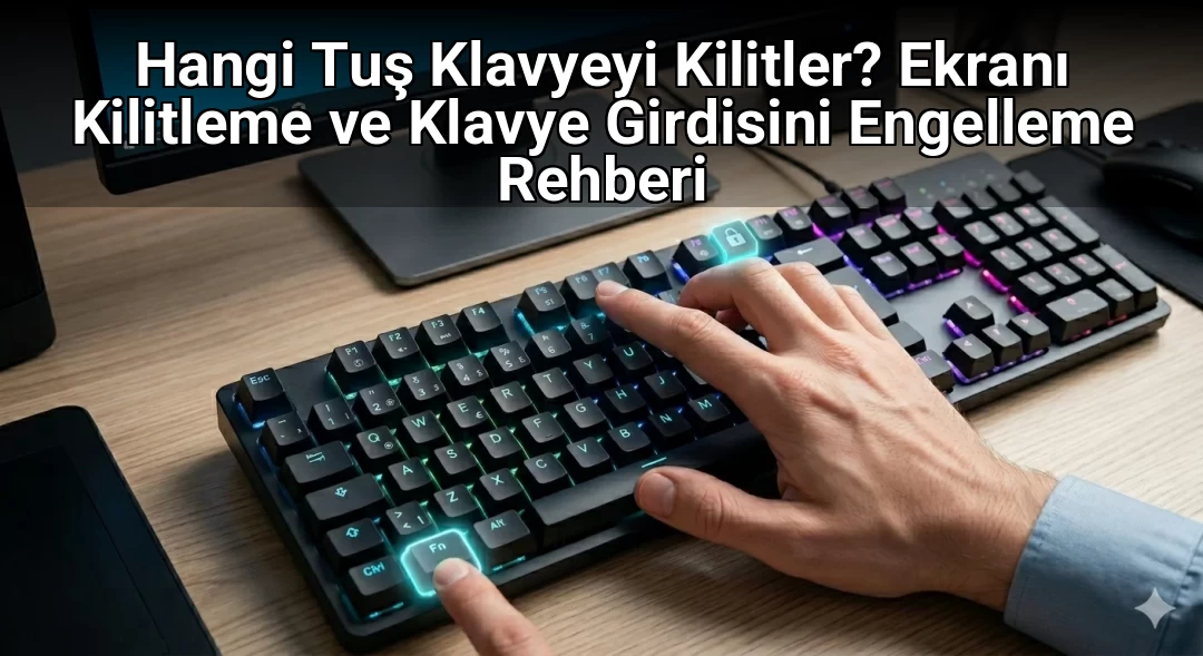 Hangi Tuş Klavyeyi Kilitler? Ekranı Kilitleme ve Klavye Girdisini Engelleme Rehberi